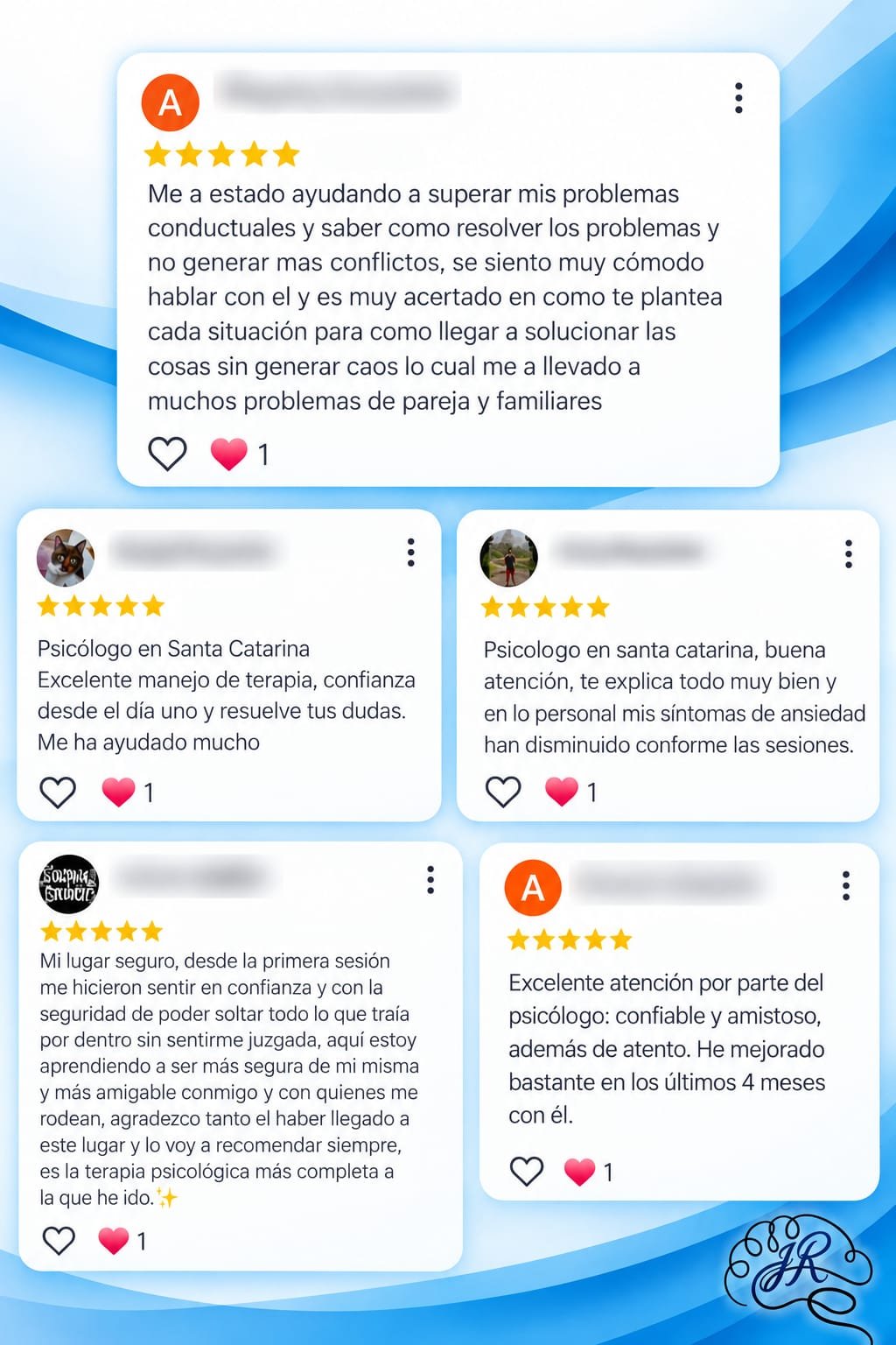 Opiniones sobre terapia para la ansiedad